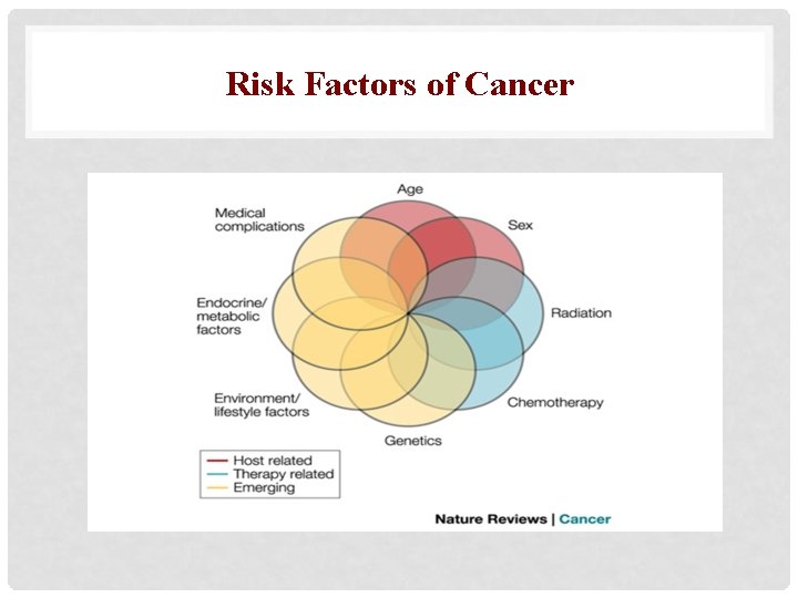 Risk Factors of Cancer 