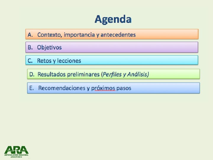 Agenda 