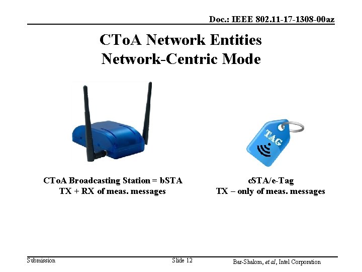 Doc. : IEEE 802. 11 -17 -1308 -00 az CTo. A Network Entities Network-Centric Doc. : IEEE 802. 11 -17 -1308 -00 az CTo. A Network Entities Network-Centric