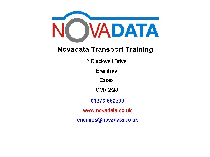 Changing Local Time on a VDO Digital Tachograph Novadata Transport Training 3 Blackwell Drive