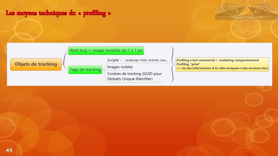 Les moyens techniques du « profiling » 49 