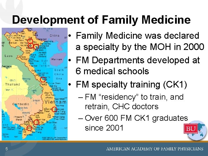 Development of Family Medicine • Family Medicine was declared a specialty by the MOH Development of Family Medicine • Family Medicine was declared a specialty by the MOH
