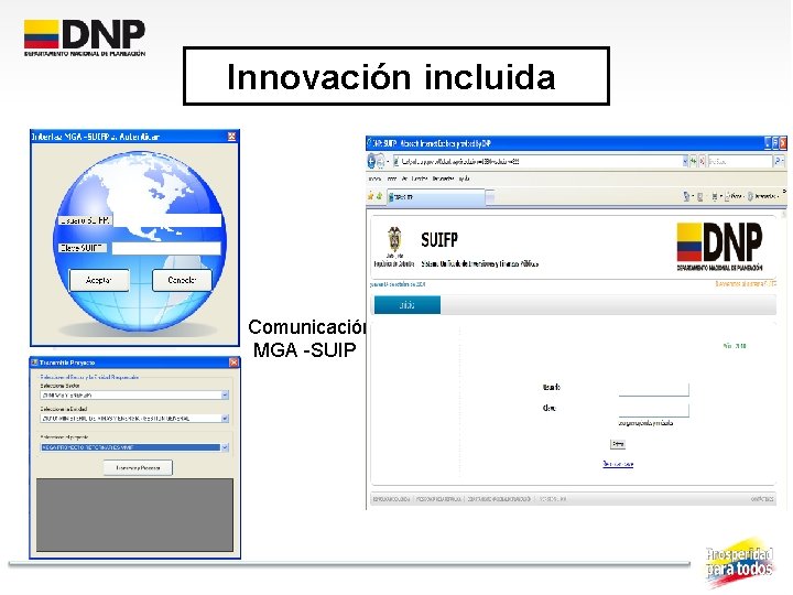 Innovación incluida Comunicación MGA -SUIP 