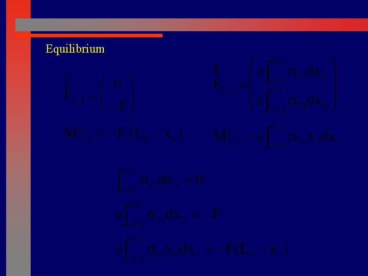 Equilibrium 