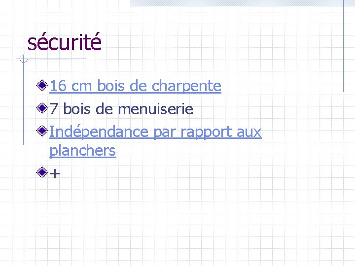 sécurité 16 cm bois de charpente 7 bois de menuiserie Indépendance par rapport aux