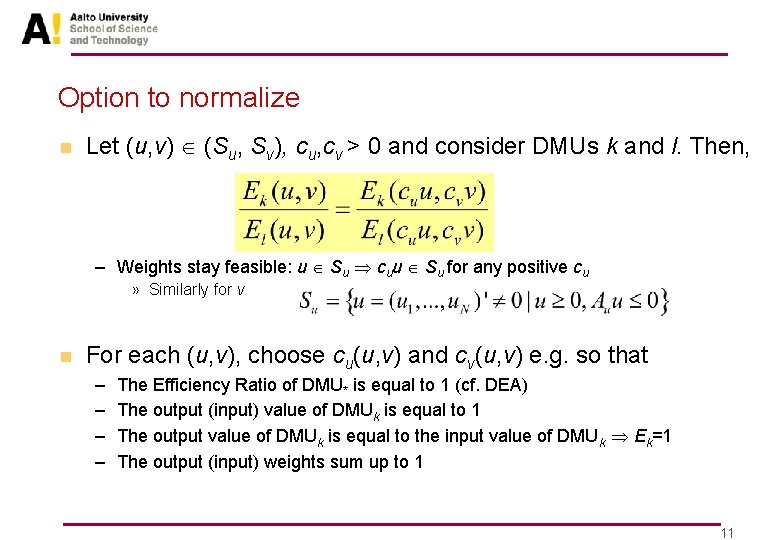 Ratiobased Efficiency Analysis Rea Antti Punkka And Ahti