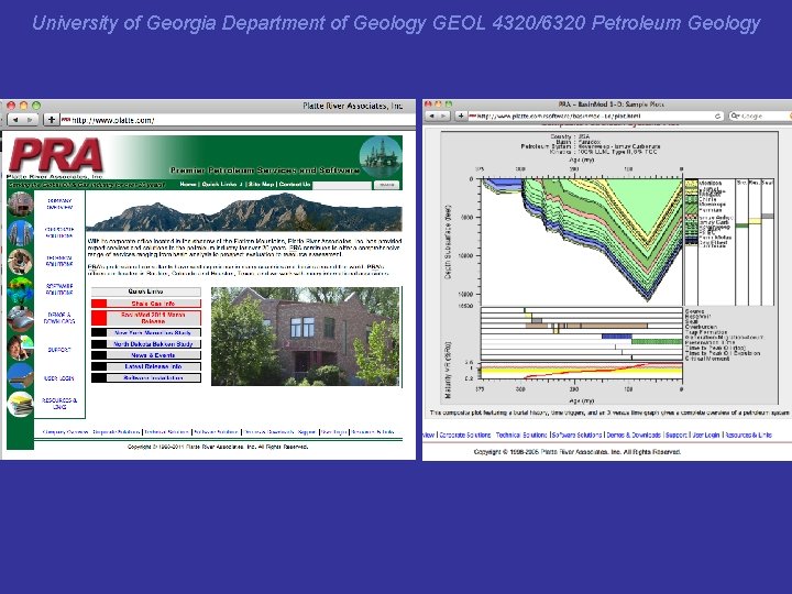 University of Georgia Department of Geology GEOL 4320/6320 Petroleum Geology 