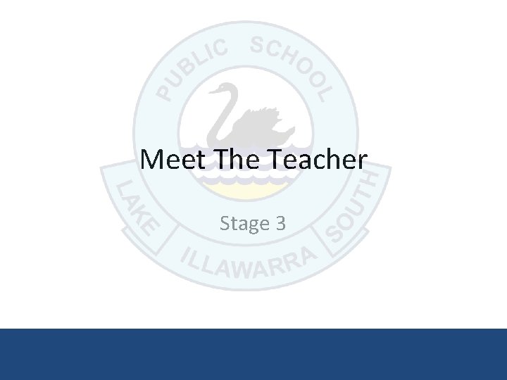 Meet The Teacher Stage 3 Meet The Teacher Stage 3