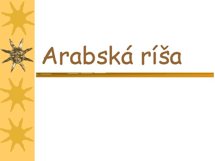 Arabská ríša 