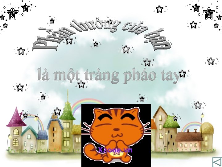 là một tràng pháo tay 