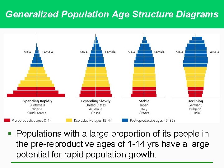 Generalized Population Age Structure Diagrams § Populations with a large proportion of its people