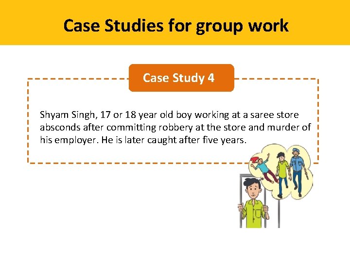 Case Studies for group work Case Study 4 Shyam Singh, 17 or 18 year