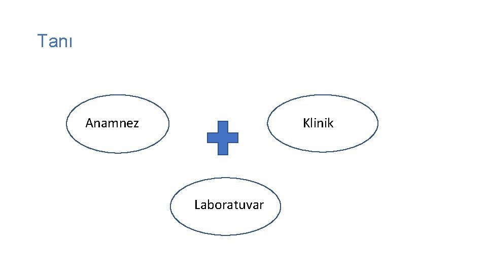 Tanı Anamnez Klinik Laboratuvar 