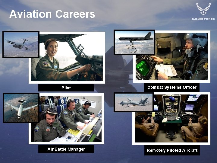 Aviation Careers Pilot Combat Systems Officer Air Battle Manager Remotely Piloted Aircraft 