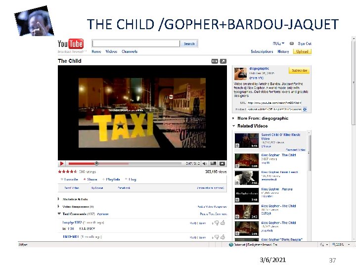 THE CHILD /GOPHER+BARDOU-JAQUET 3/6/2021 37 THE CHILD /GOPHER+BARDOU-JAQUET 3/6/2021 37