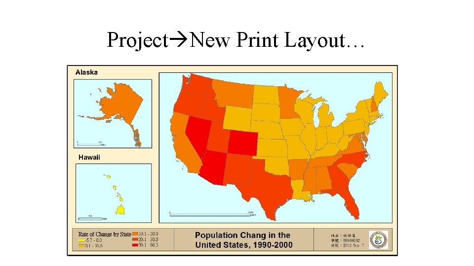 Project New Print Layout… 
