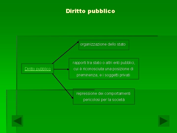 Diritto pubblico organizzazione dello stato rapporti tra stato o altri enti pubblici, Diritto pubblico