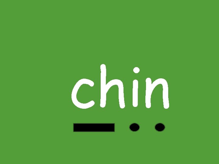 chin 