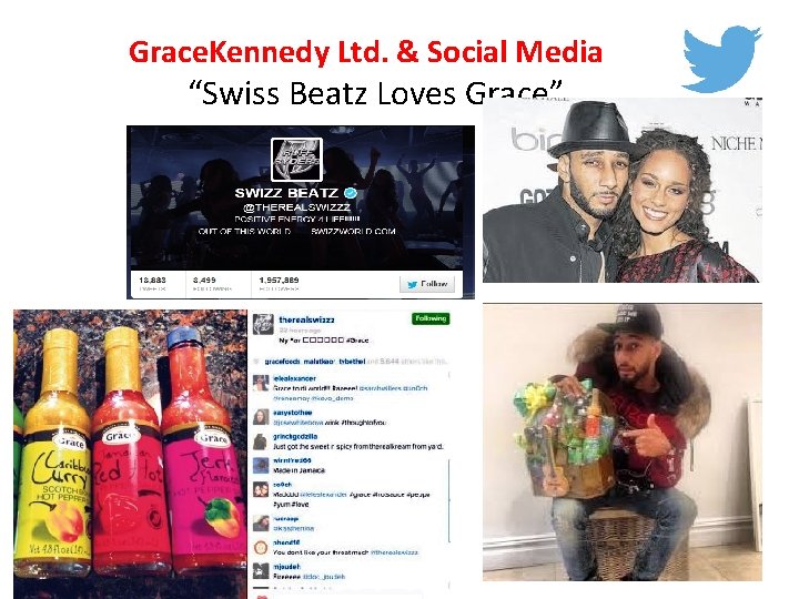 Grace. Kennedy Ltd. & Social Media “Swiss Beatz Loves Grace” 27 Grace. Kennedy Ltd. & Social Media “Swiss Beatz Loves Grace” 27
