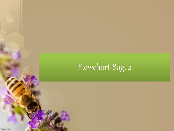 Flowchart Bag. 2 