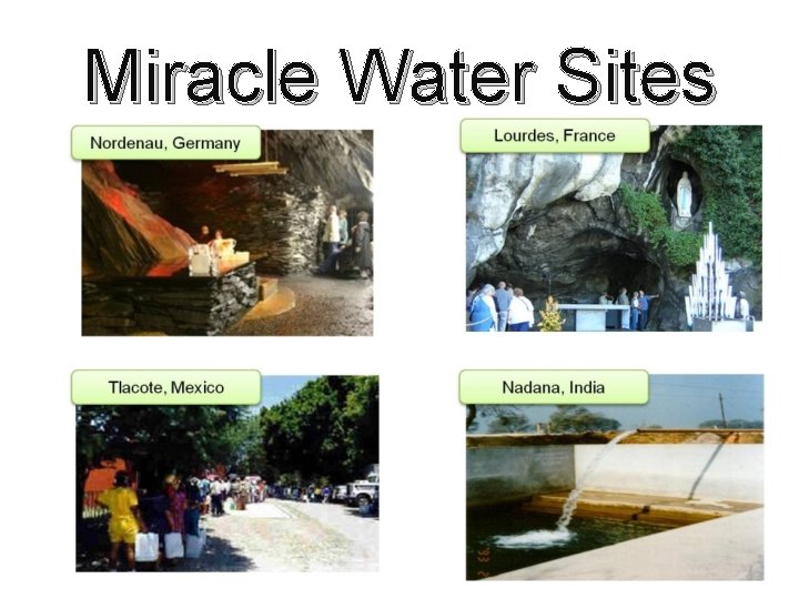 Miracle Water Sites 