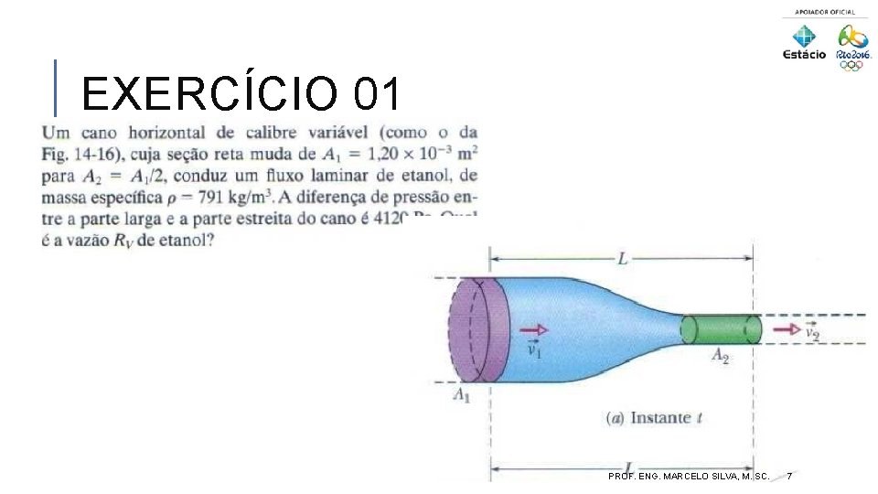 EXERCÍCIO 01 PROF. ENG. MARCELO SILVA, M. SC. 7 