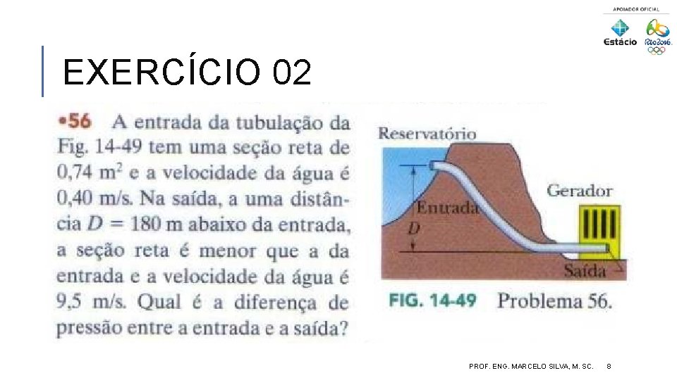 EXERCÍCIO 02 PROF. ENG. MARCELO SILVA, M. SC. 8 