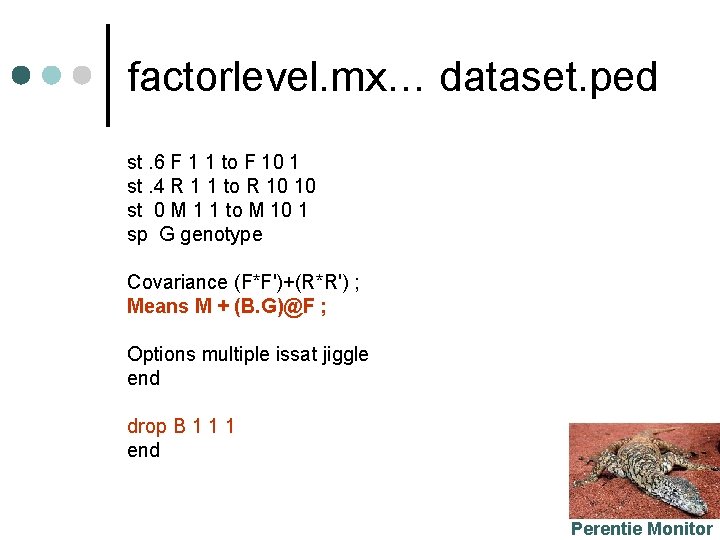 factorlevel. mx… dataset. ped st. 6 F 1 1 to F 10 1 st.