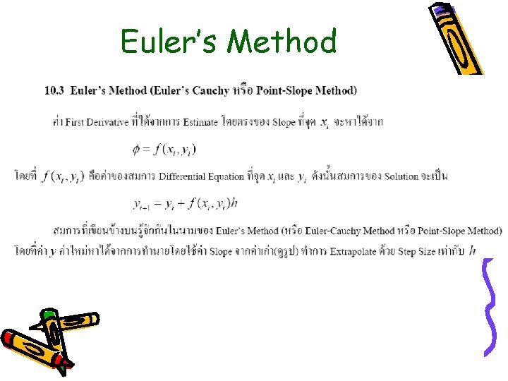 Euler’s Method 