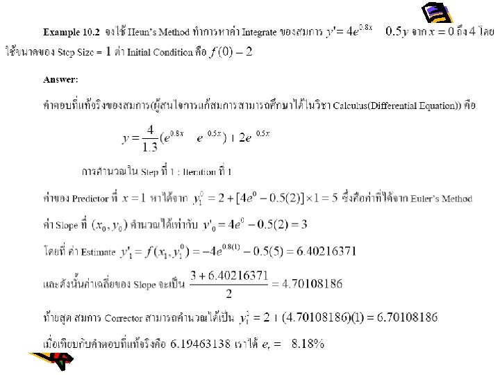 Heun and Polygon Method 
