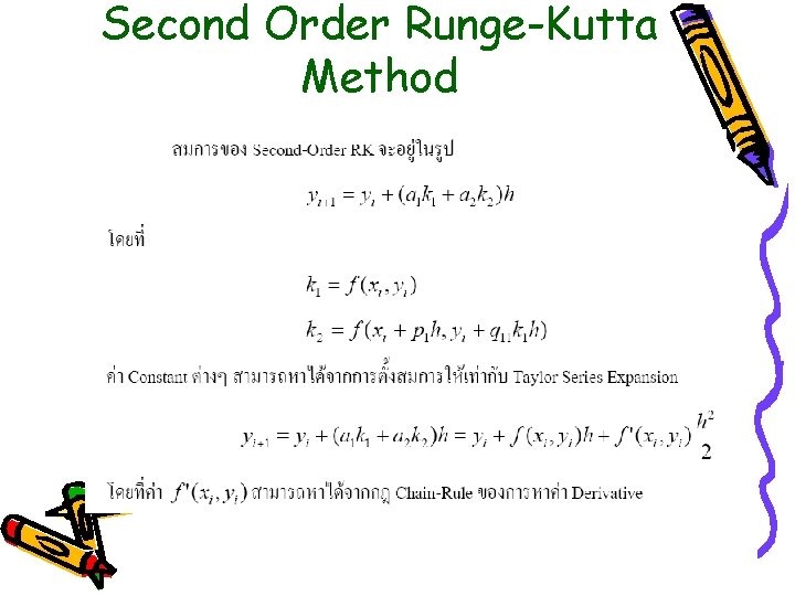Second Order Runge-Kutta Method 