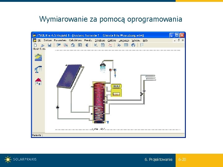 Wymiarowanie za pomocą oprogramowania 6. Projektowanie 6 -20 