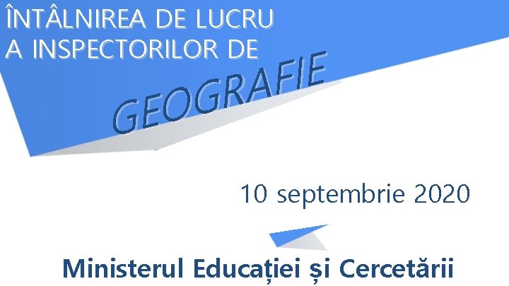 Nt Lnirea De Lucru A Inspectorilor De E