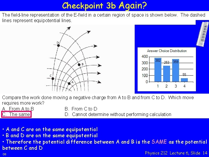 Checkpoint 3 b Again? The field-line representation of the E-field in a certain region