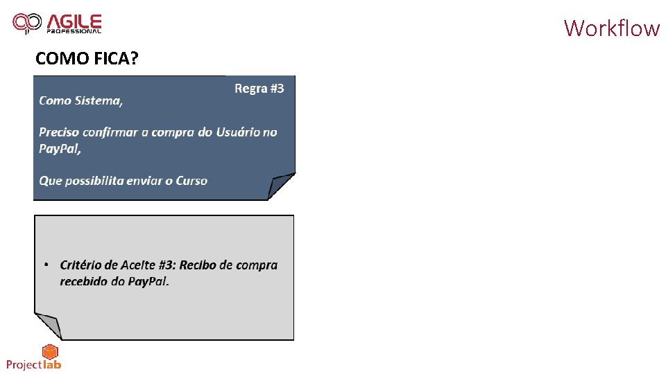 Workflow COMO FICA? 