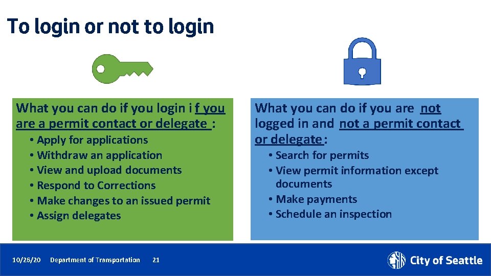 To login or not to login What you can do if you login i