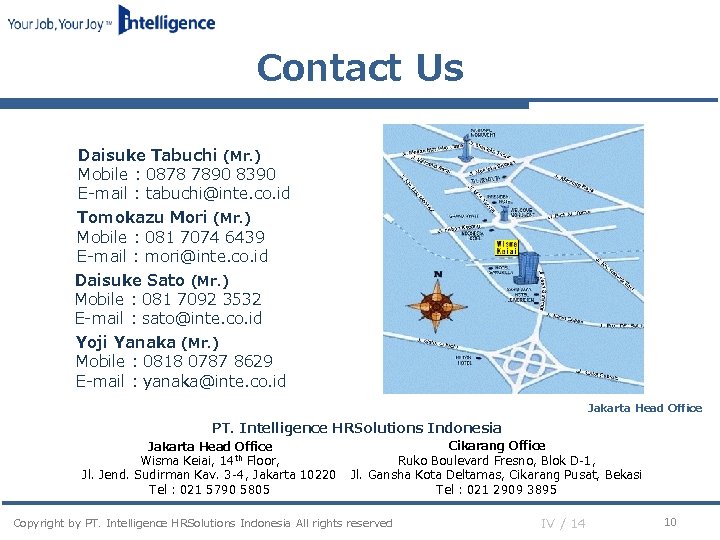 Contact Us Daisuke Tabuchi (Mr. ) Mobile : 0878 7890 8390 E-mail : tabuchi@inte.
