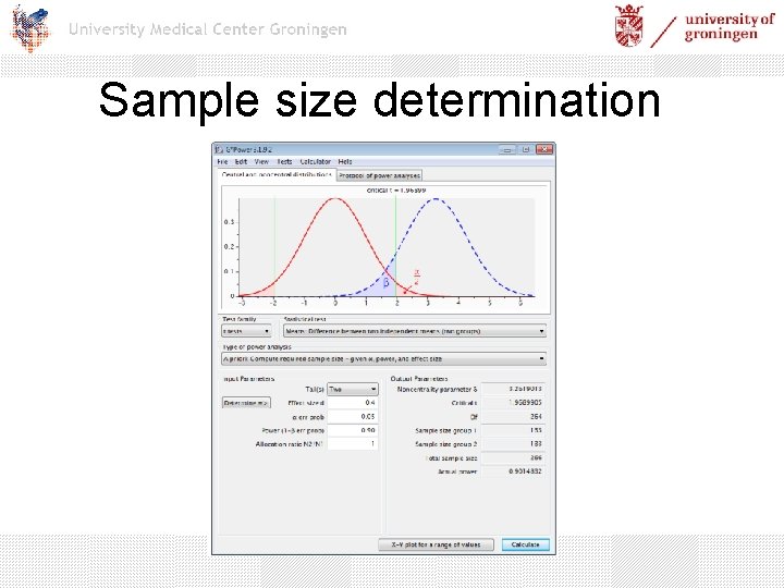Sample size determination 