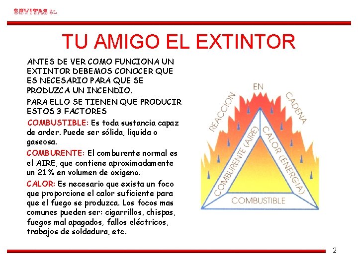 TU AMIGO EL EXTINTOR ANTES DE VER COMO FUNCIONA UN EXTINTOR DEBEMOS CONOCER QUE