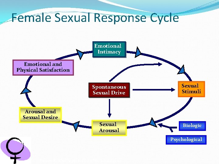 Female Sexual Response Cycle Emotional Intimacy Emotional and Physical Satisfaction Spontaneous Sexual Drive Sexual