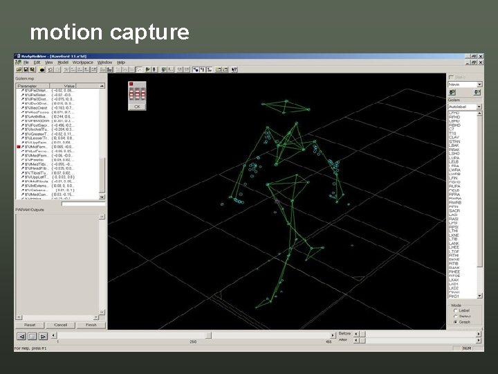 motion capture motion capture