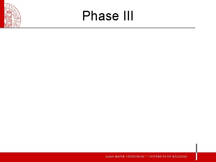 Phase III 