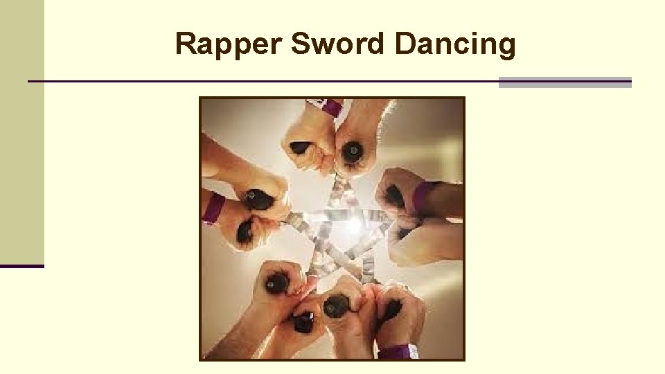 Rapper Sword Dancing 