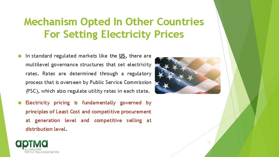 Mechanism Opted In Other Countries For Setting Electricity Prices In standard regulated markets like