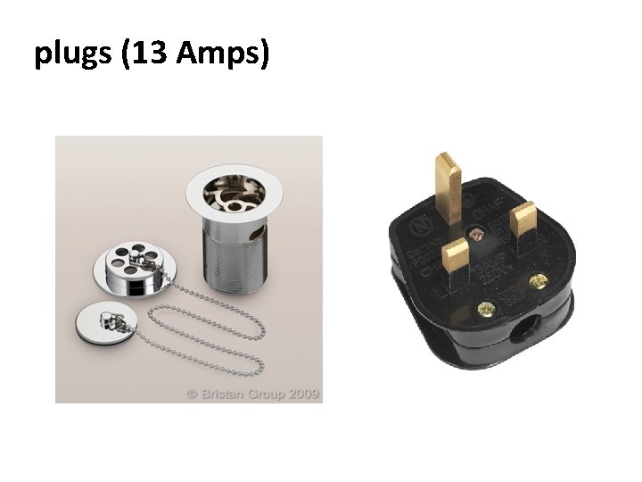 plugs (13 Amps) 