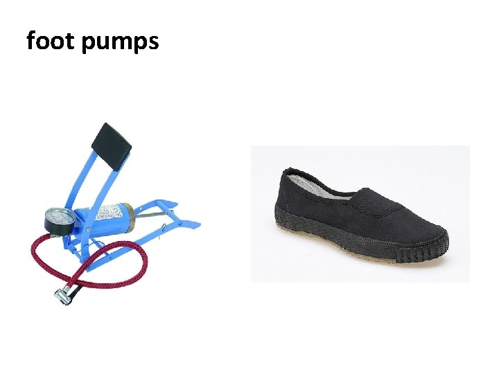 foot pumps 