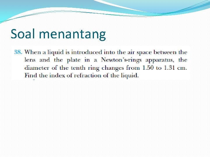 Soal menantang 