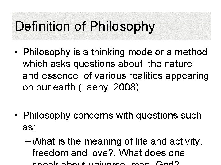 essence definition philosophy