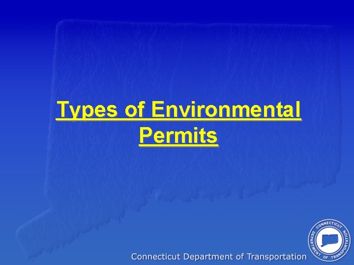 Types of Environmental Permits 