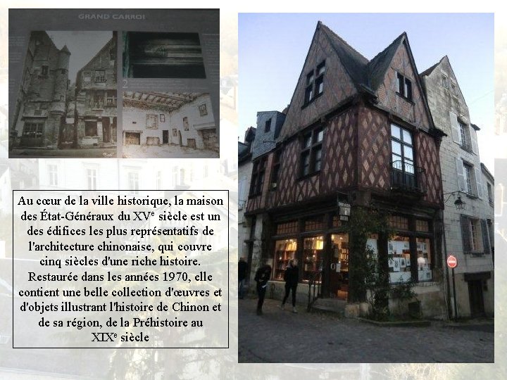 Au cœur de la ville historique, la maison des État-Généraux du XVe siècle est